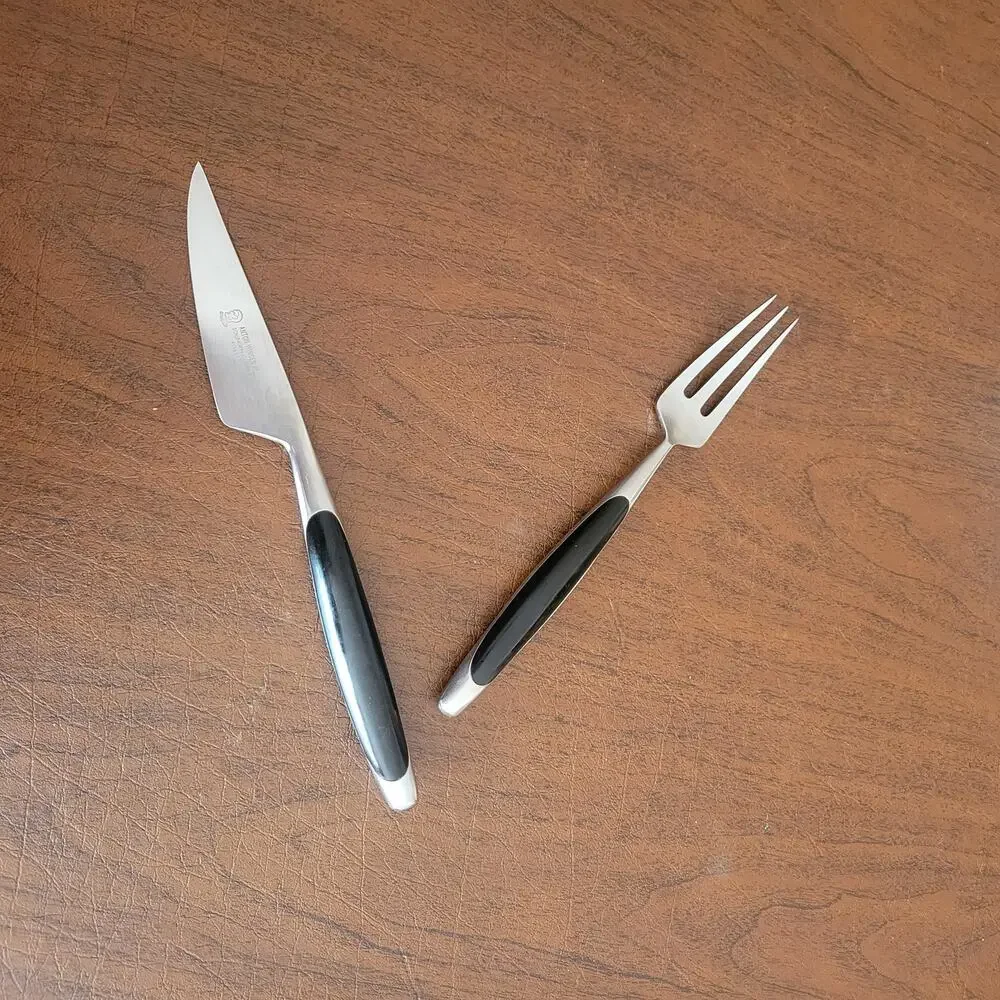 Anton Wingen Jr Solingen Germany Vintage Steak Knives Cutlery Set MCM